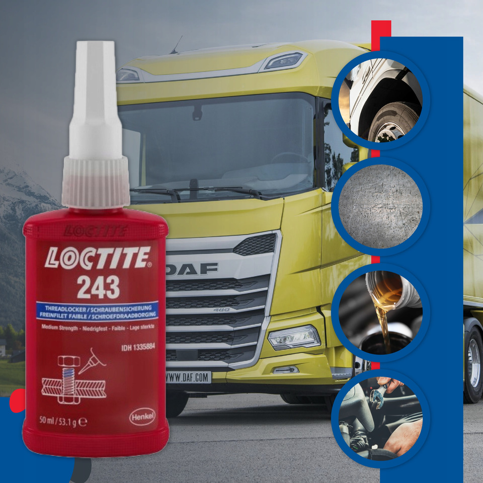 Loctite KLEJ DO GWINTÓW LOCTITE 243 50ML 0068197 - Универсална част: снимка 3 Loctite KLEJ DO GWINTÓW LOCTITE 243 50ML 0068197 - Универсална част: снимка 3