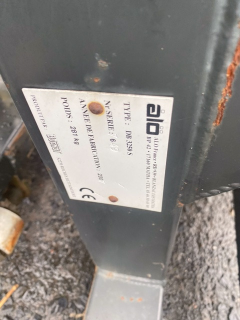 ALO DBS 3250 - Кламер за Трактор: снимка 2 ALO DBS 3250 - Кламер за Трактор: снимка 2