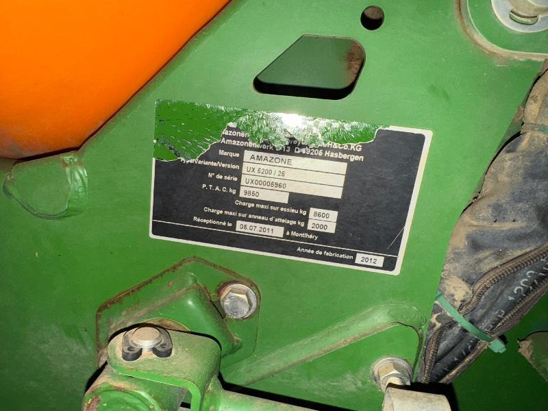 Прикачна пръскачка AMAZONE UX5200: снимка 8