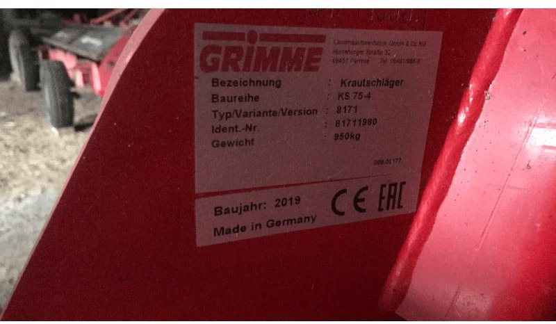 GRIMME KS75/4 - Техника за картофи: снимка 5 GRIMME KS75/4 - Техника за картофи: снимка 5