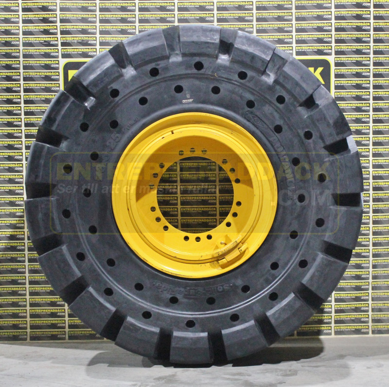 Compl. wheels Advance SOLID 23.5-25 -recycling and demolition indus - Гуми и джанти за Колесен товарач: снимка 4 Compl. wheels Advance SOLID 23.5-25 -recycling and demolition indus - Гуми и джанти за Колесен товарач: снимка 4