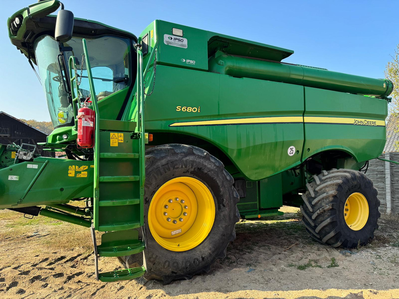 John Deere S680i combine + 635X Header + Zurn trailer - Зърнокомбайн: снимка 2 John Deere S680i combine + 635X Header + Zurn trailer - Зърнокомбайн: снимка 2