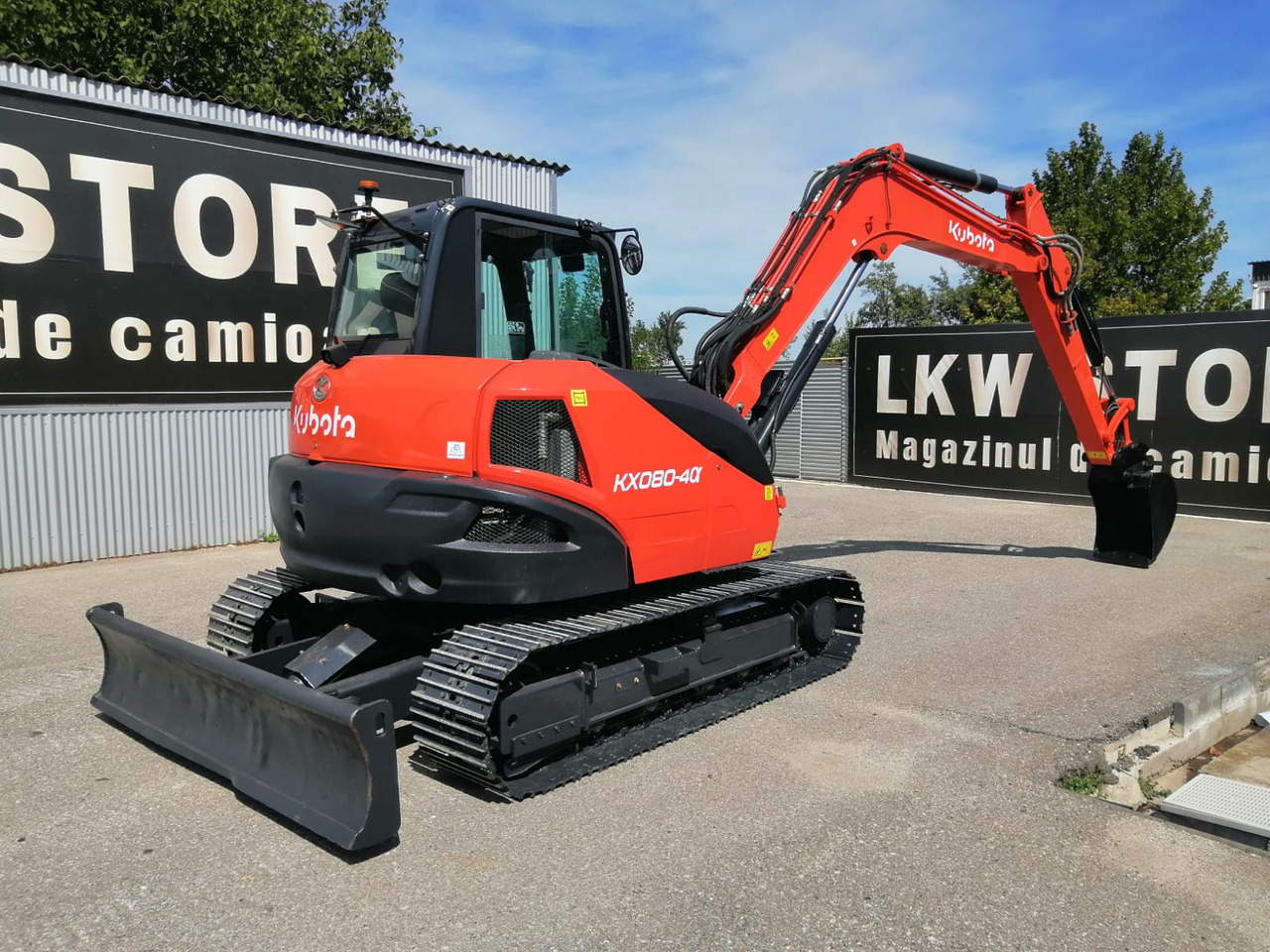 Kubota KX080-4A2 Excavator, TOP !!! - Мини багер: снимка 4 Kubota KX080-4A2 Excavator, TOP !!! - Мини багер: снимка 4