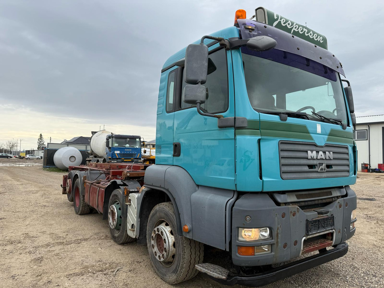 MAN TGA 440 8X2 CAR CHASSIS - Камион с кабелна система: снимка 1 MAN TGA 440 8X2 CAR CHASSIS - Камион с кабелна система: снимка 1