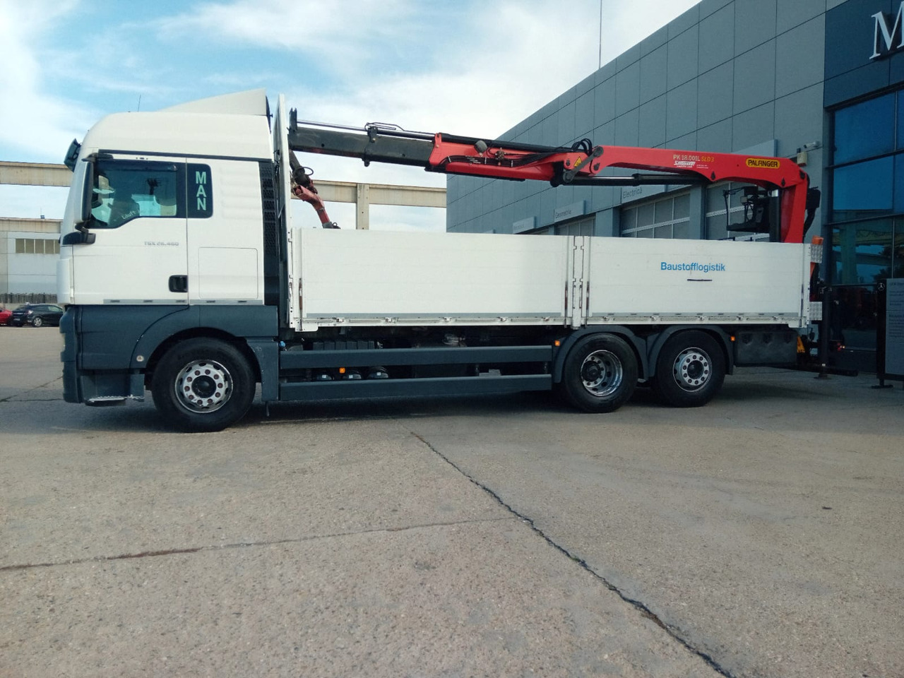 MAN TGX 26.460 6×2, Palfinger Crane PK 18001L - Бордови камион, Камион с кран: снимка 2 MAN TGX 26.460 6×2, Palfinger Crane PK 18001L - Бордови камион, Камион с кран: снимка 2