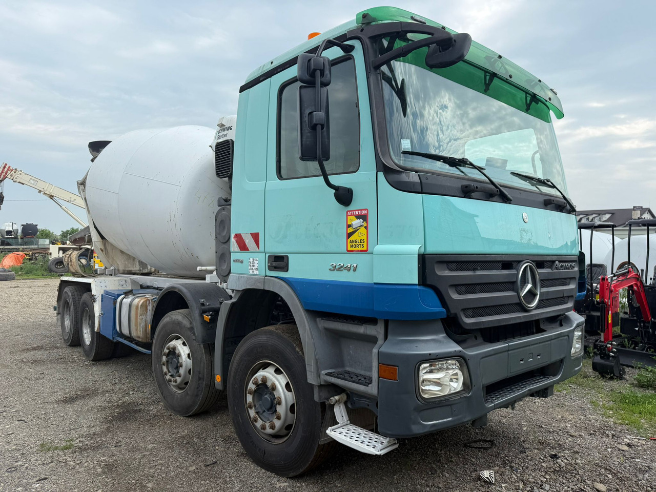 MERCEDES BENZ 3241 CONCRETE MIXER - Бетоновоз: снимка 3 MERCEDES BENZ 3241 CONCRETE MIXER - Бетоновоз: снимка 3