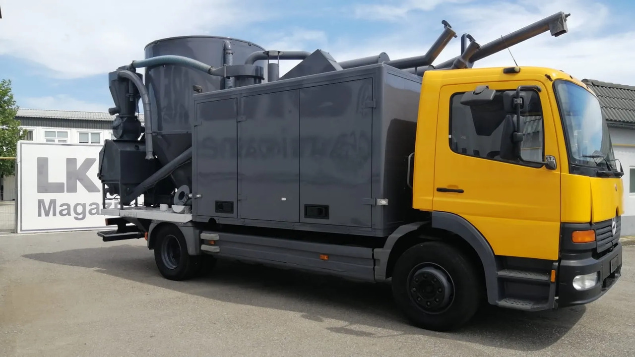 Mercedes-Benz Atego & Gmelin Animal Feed Mill and Mixer/FNC - Техника за животновъдство: снимка 3 Mercedes-Benz Atego & Gmelin Animal Feed Mill and Mixer/FNC - Техника за животновъдство: снимка 3