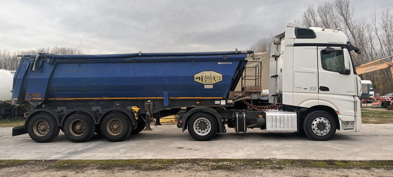 Tractor Head Mercedes-Benz Actros (2013) + Semi-trailer Tipper Meiller – Kipper (2005) - Влекач: снимка 3 Tractor Head Mercedes-Benz Actros (2013) + Semi-trailer Tipper Meiller – Kipper (2005) - Влекач: снимка 3