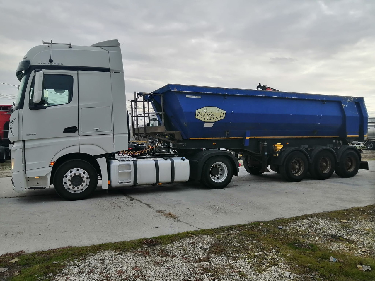 Tractor Head Mercedes-Benz Actros (2013) + Semi-trailer Tipper Meiller – Kipper (2005) - Влекач: снимка 5 Tractor Head Mercedes-Benz Actros (2013) + Semi-trailer Tipper Meiller – Kipper (2005) - Влекач: снимка 5
