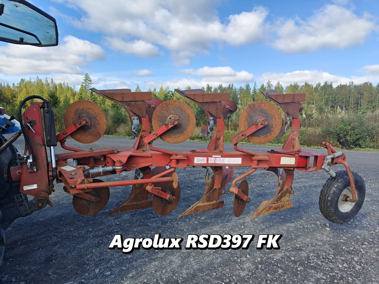 Agrolux RSD397FK kääntöaura 3-siipinen kuorimet ja kiekkoleikkurit, katso video! - Плуг: снимка 1 Agrolux RSD397FK kääntöaura 3-siipinen kuorimet ja kiekkoleikkurit, katso video! - Плуг: снимка 1