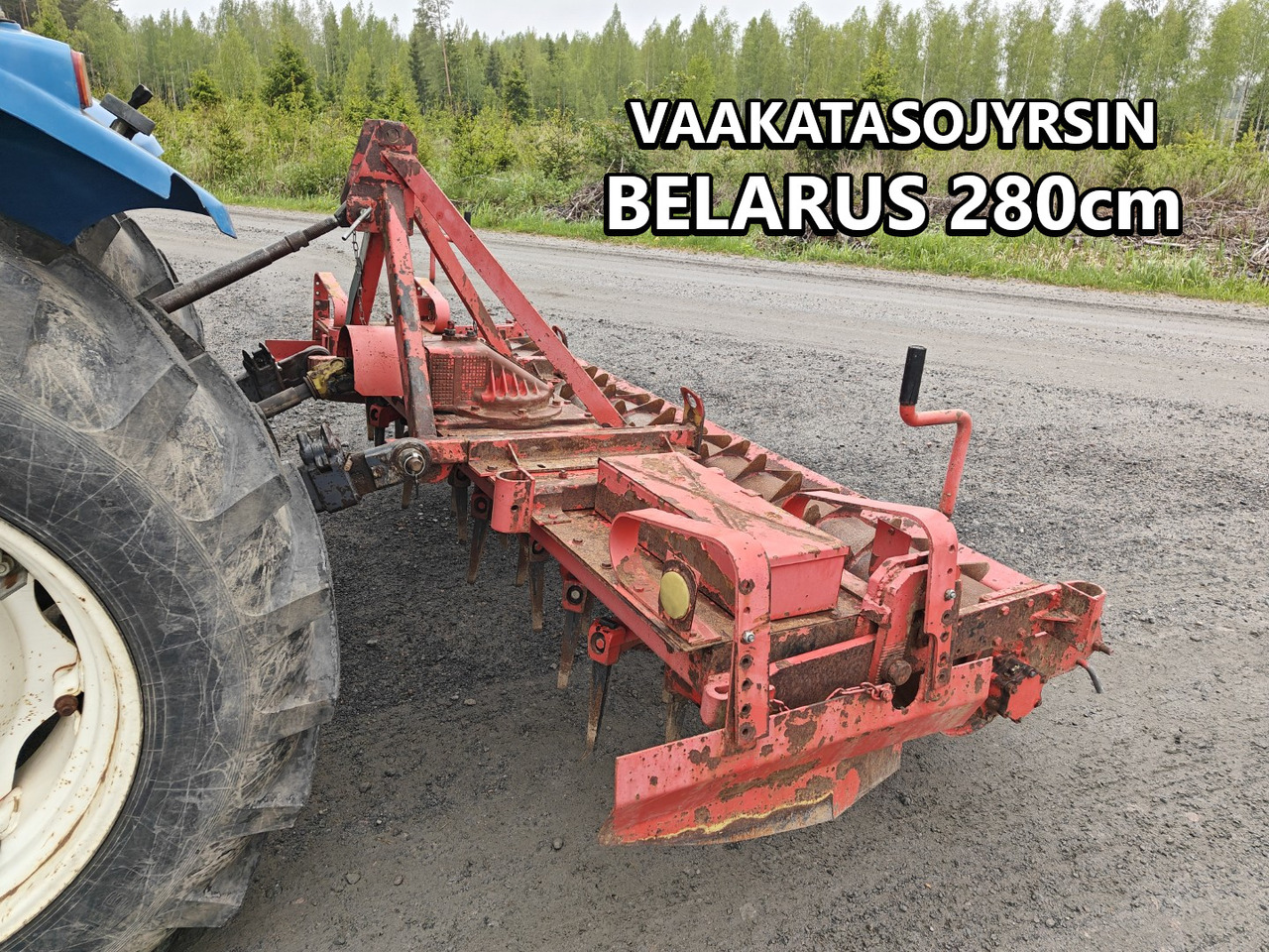 Belarus 280cm vaakatasojyrsin haineväpakkerilla, katso video! - Активна брана: снимка 1 Belarus 280cm vaakatasojyrsin haineväpakkerilla, katso video! - Активна брана: снимка 1