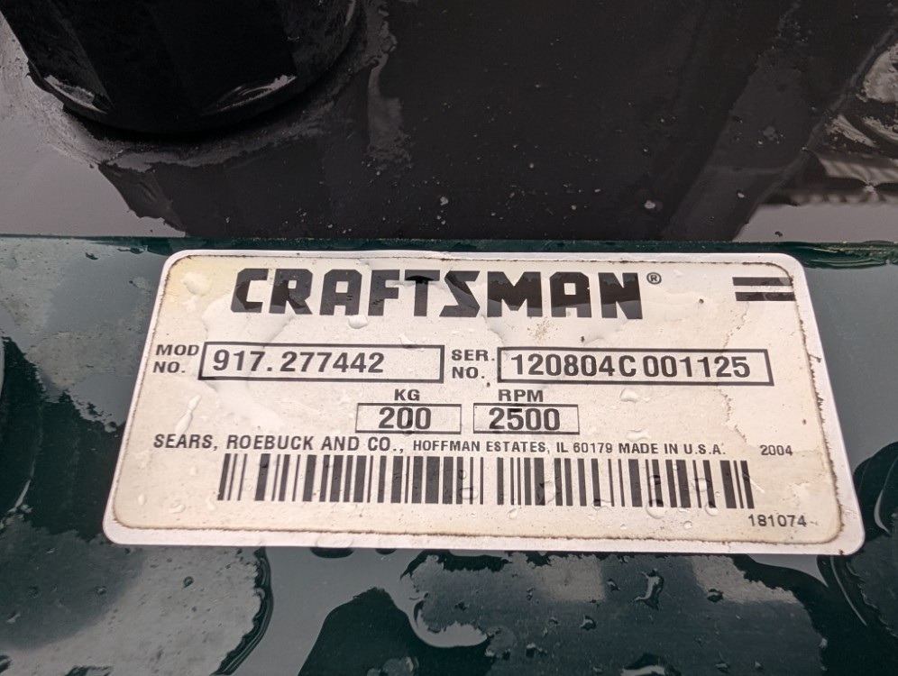 Косачка за трева Craftsman LT1000 - 21hp: снимка 15 Косачка за трева Craftsman LT1000 - 21hp: снимка 15