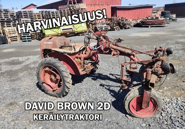 David Brown 2D TRAKTORI - HARVINAISUUS - Трактор: снимка 1 David Brown 2D TRAKTORI - HARVINAISUUS - Трактор: снимка 1