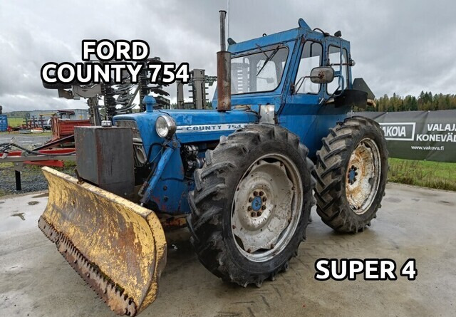 Ford County 754 Super 4 - VIDEO - Трактор: снимка 1 Ford County 754 Super 4 - VIDEO - Трактор: снимка 1