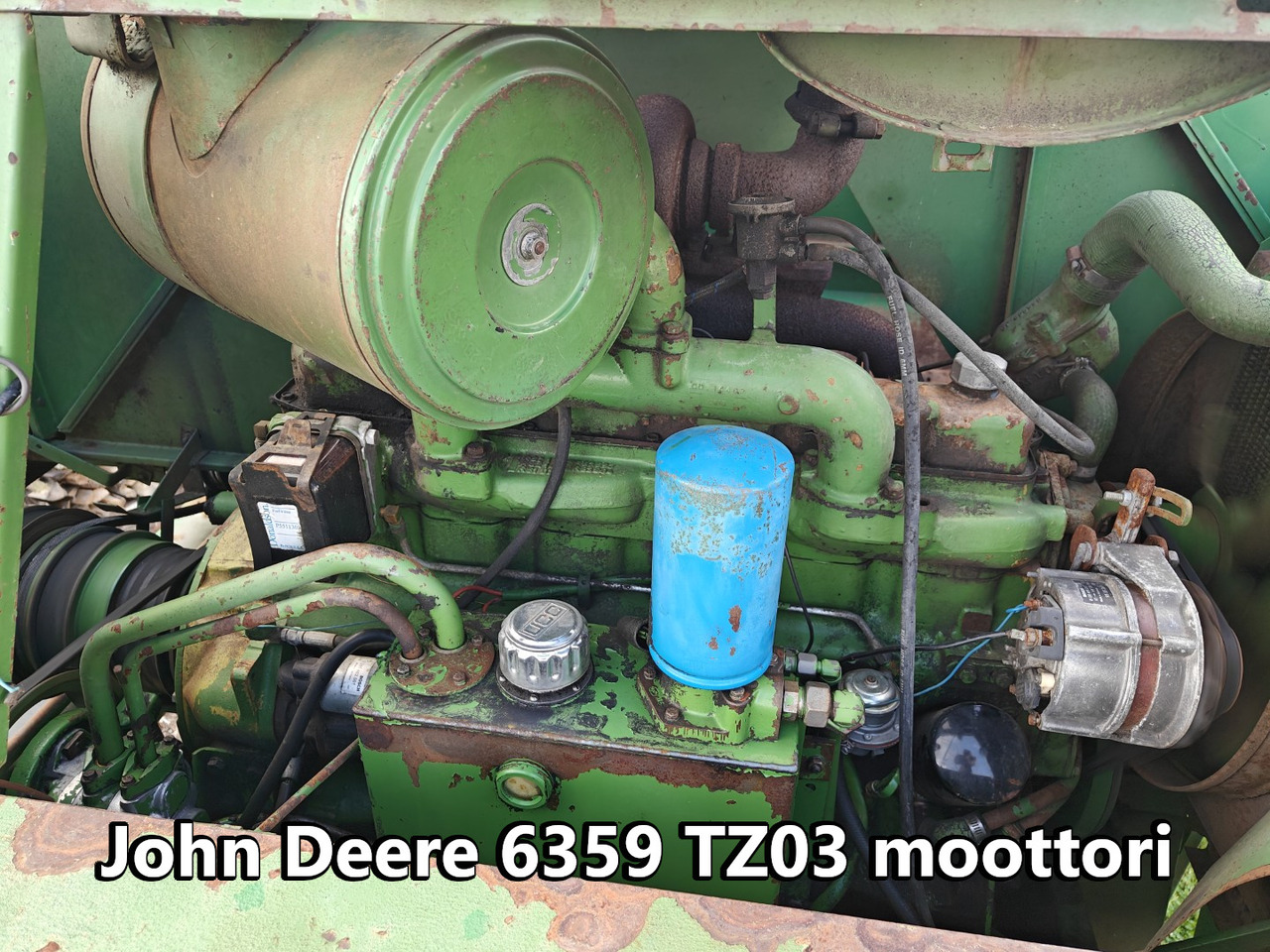 John Deere 965 täydellinen moottori, 6-sylinterinen turbo, katso video! - Двигател за Зърнокомбайн: снимка 1 John Deere 965 täydellinen moottori, 6-sylinterinen turbo, katso video! - Двигател за Зърнокомбайн: снимка 1
