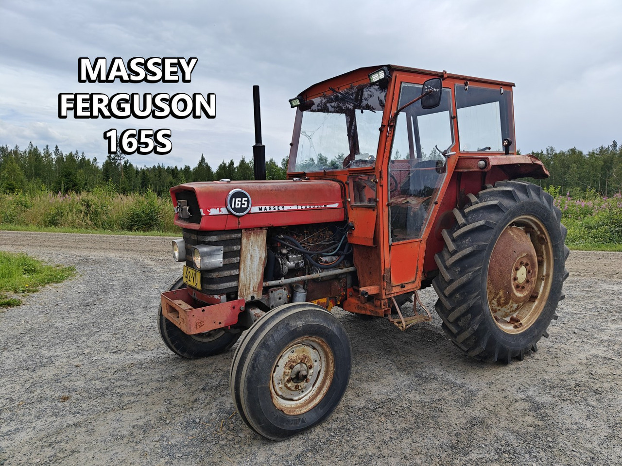 MASSEY FERGUSON 165S traktori, katso video! - Трактор: снимка 1 MASSEY FERGUSON 165S traktori, katso video! - Трактор: снимка 1
