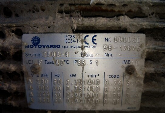 Промишлена климатична техника Puhaltimia sähkömoottoreineen 3kpl: снимка 13 Промишлена климатична техника Puhaltimia sähkömoottoreineen 3kpl: снимка 13