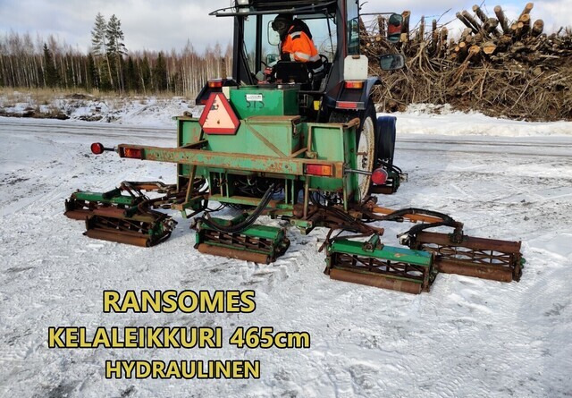 Ransomes kelaleikkuri 465cm hydraulinen, katso video - Косачка-шредер: снимка 1 Ransomes kelaleikkuri 465cm hydraulinen, katso video - Косачка-шредер: снимка 1