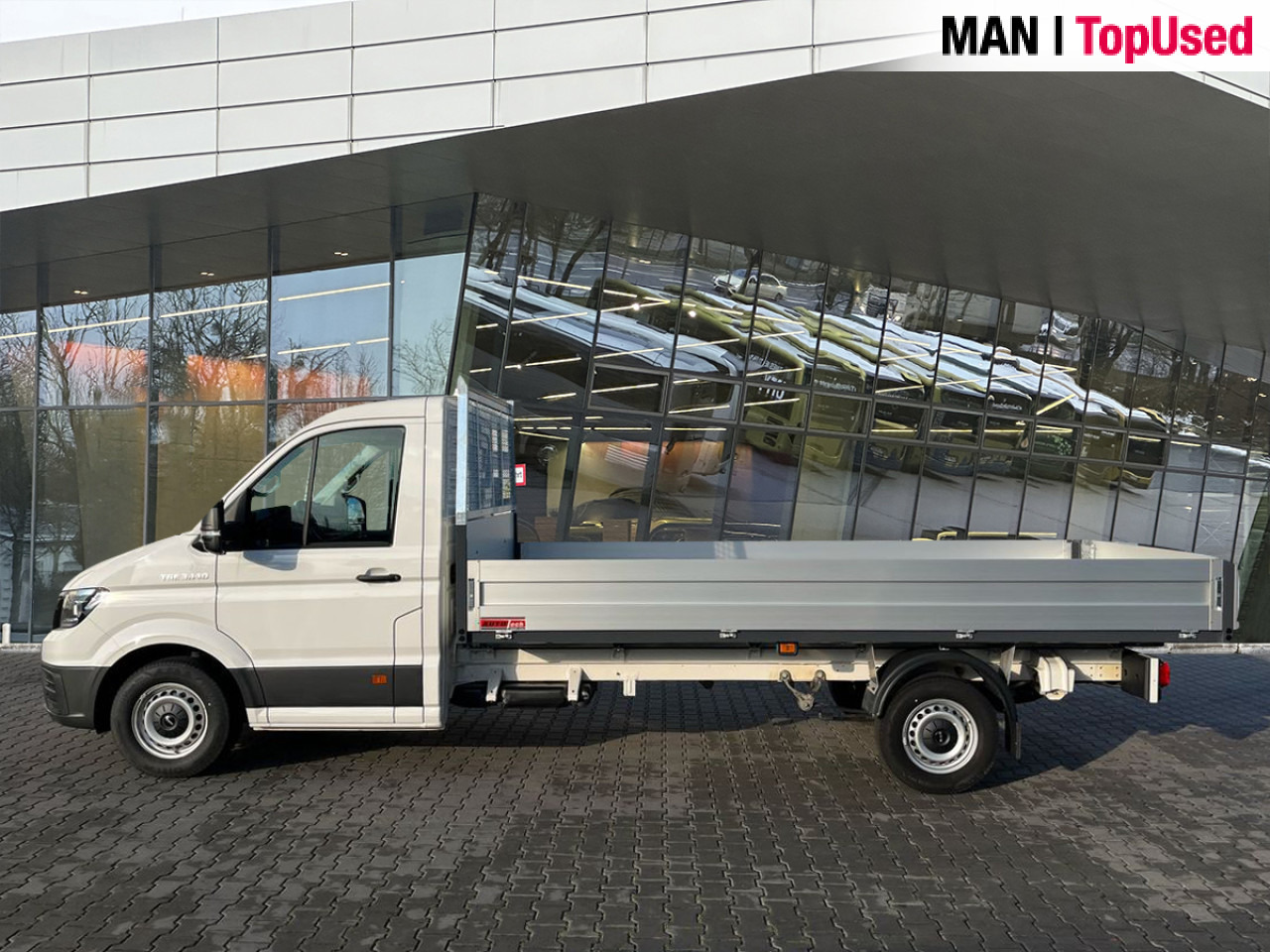 MAN TGE 3.140 4X2F SB flatbed - Товарен бус: снимка 2 MAN TGE 3.140 4X2F SB flatbed - Товарен бус: снимка 2