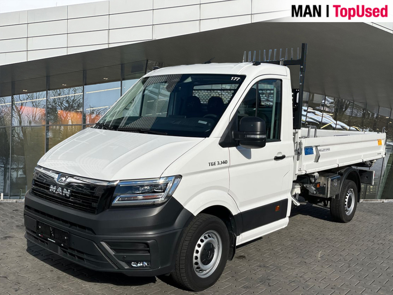 MAN TGE 3.140 4X2F SB kipper 3S Meiller Klima AHK ZV - Товарен бус: снимка 1 MAN TGE 3.140 4X2F SB kipper 3S Meiller Klima AHK ZV - Товарен бус: снимка 1