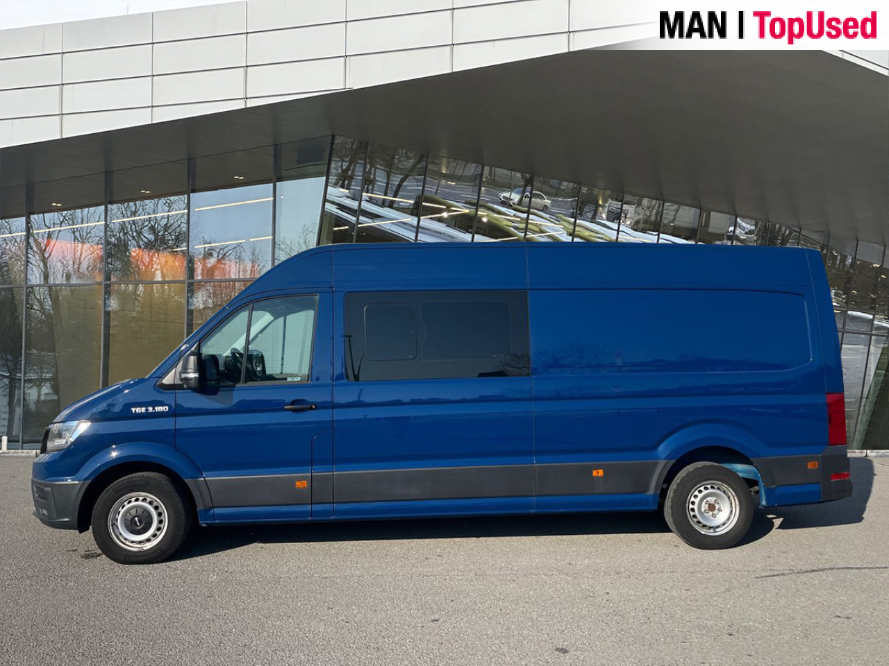 MAN TGE 3.180 4X2F L4H3 MIXTO LED DSG Euro6 Klima ZV - Товарен бус, Бус с двойна кабина: снимка 3 MAN TGE 3.180 4X2F L4H3 MIXTO LED DSG Euro6 Klima ZV - Товарен бус, Бус с двойна кабина: снимка 3