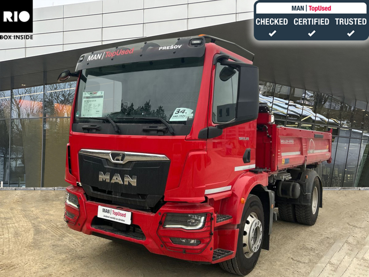 MAN TGM 18.320 4x2 BL CH Warranty until 7/2027 Euro6 - Самосвал камион: снимка 1 MAN TGM 18.320 4x2 BL CH Warranty until 7/2027 Euro6 - Самосвал камион: снимка 1