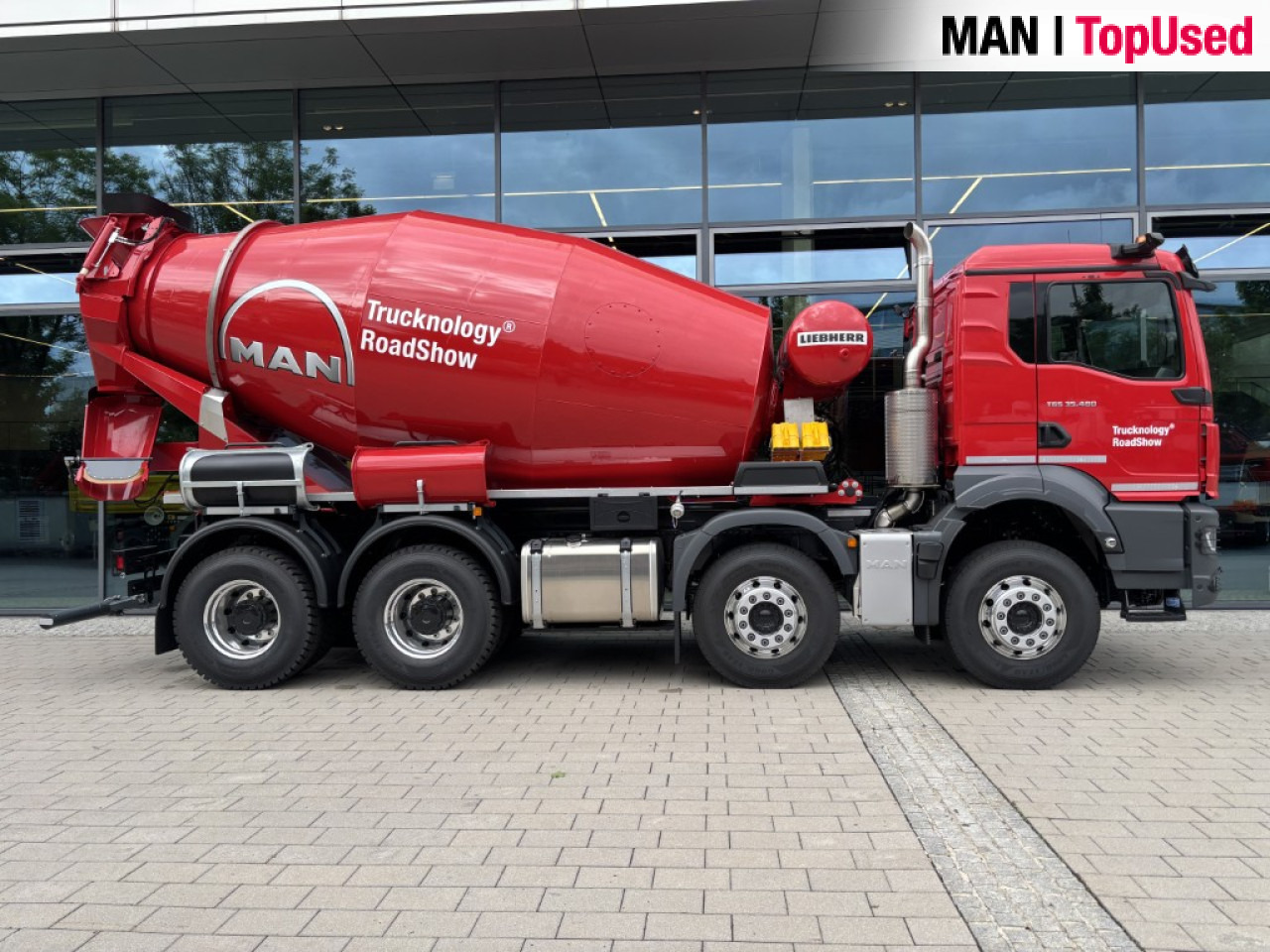 MAN TGS 35.480 8x4 BB CH LIEBHERR HTM 905 Klima - Бетоновоз: снимка 4 MAN TGS 35.480 8x4 BB CH LIEBHERR HTM 905 Klima - Бетоновоз: снимка 4