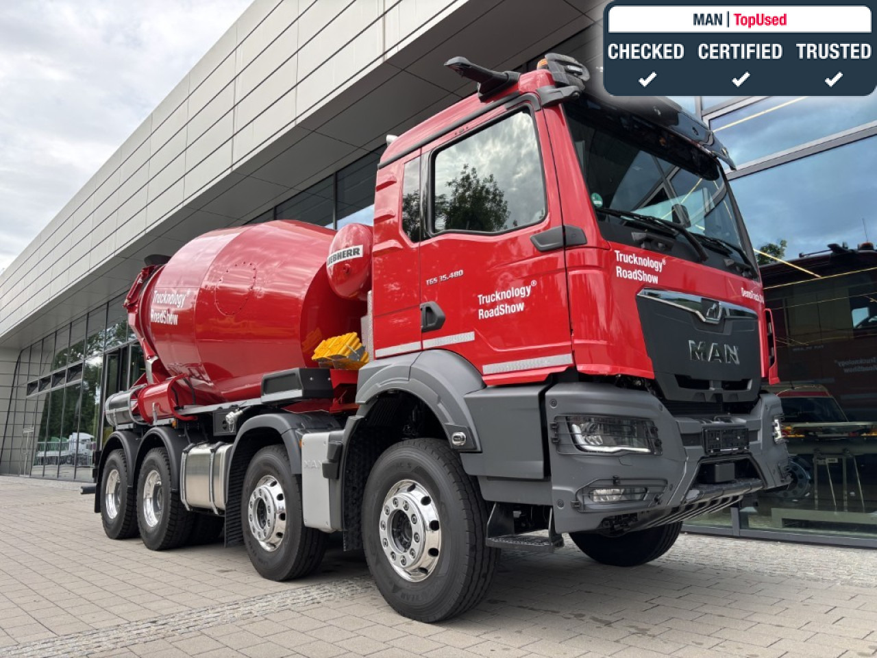 MAN TGS 35.480 8x4 BB CH LIEBHERR HTM 905 Klima - Бетоновоз: снимка 1 MAN TGS 35.480 8x4 BB CH LIEBHERR HTM 905 Klima - Бетоновоз: снимка 1