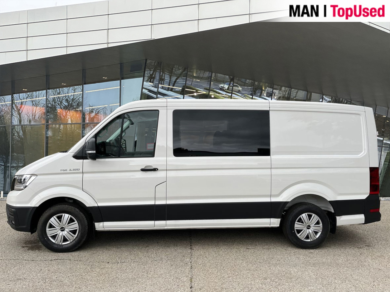 MAN TGE 3.180 4X2F SB - Товарен бус, Бус с двойна кабина: снимка 2 MAN TGE 3.180 4X2F SB - Товарен бус, Бус с двойна кабина: снимка 2