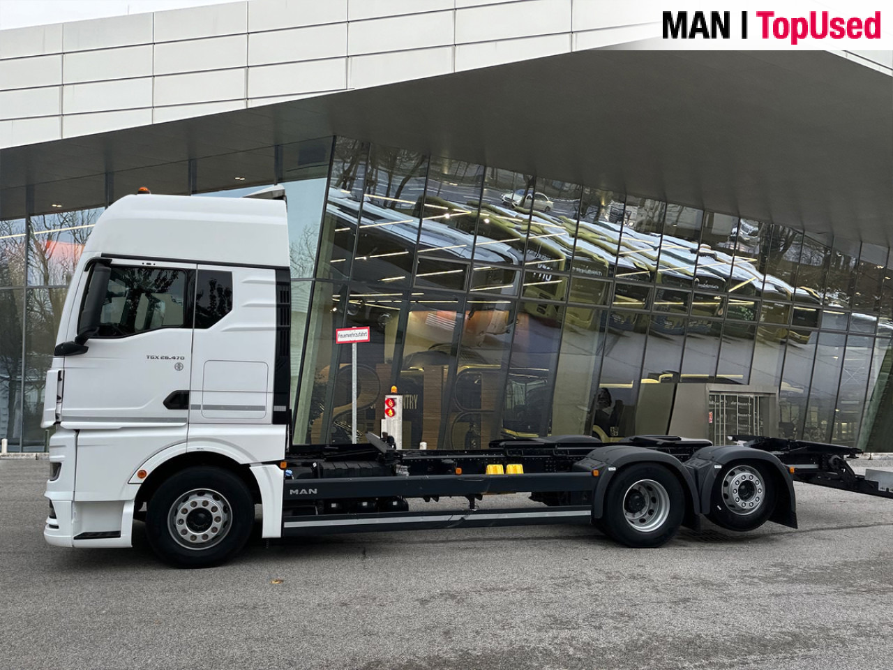 MAN TGX 26.470 6x2-2 LL CH Retarder Klima AHK ZV - Контейнеровоз/ Сменна каросерия камион: снимка 2 MAN TGX 26.470 6x2-2 LL CH Retarder Klima AHK ZV - Контейнеровоз/ Сменна каросерия камион: снимка 2