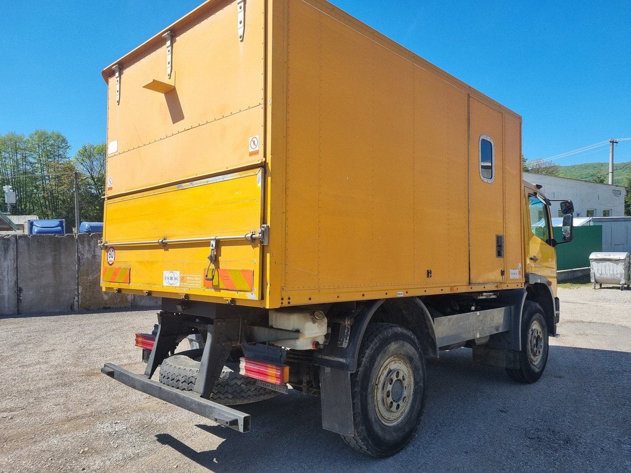 MERCEDES-BENZ ATEGO 1017 4x4 BOX + PTO - Камион фургон: снимка 4 MERCEDES-BENZ ATEGO 1017 4x4 BOX + PTO - Камион фургон: снимка 4