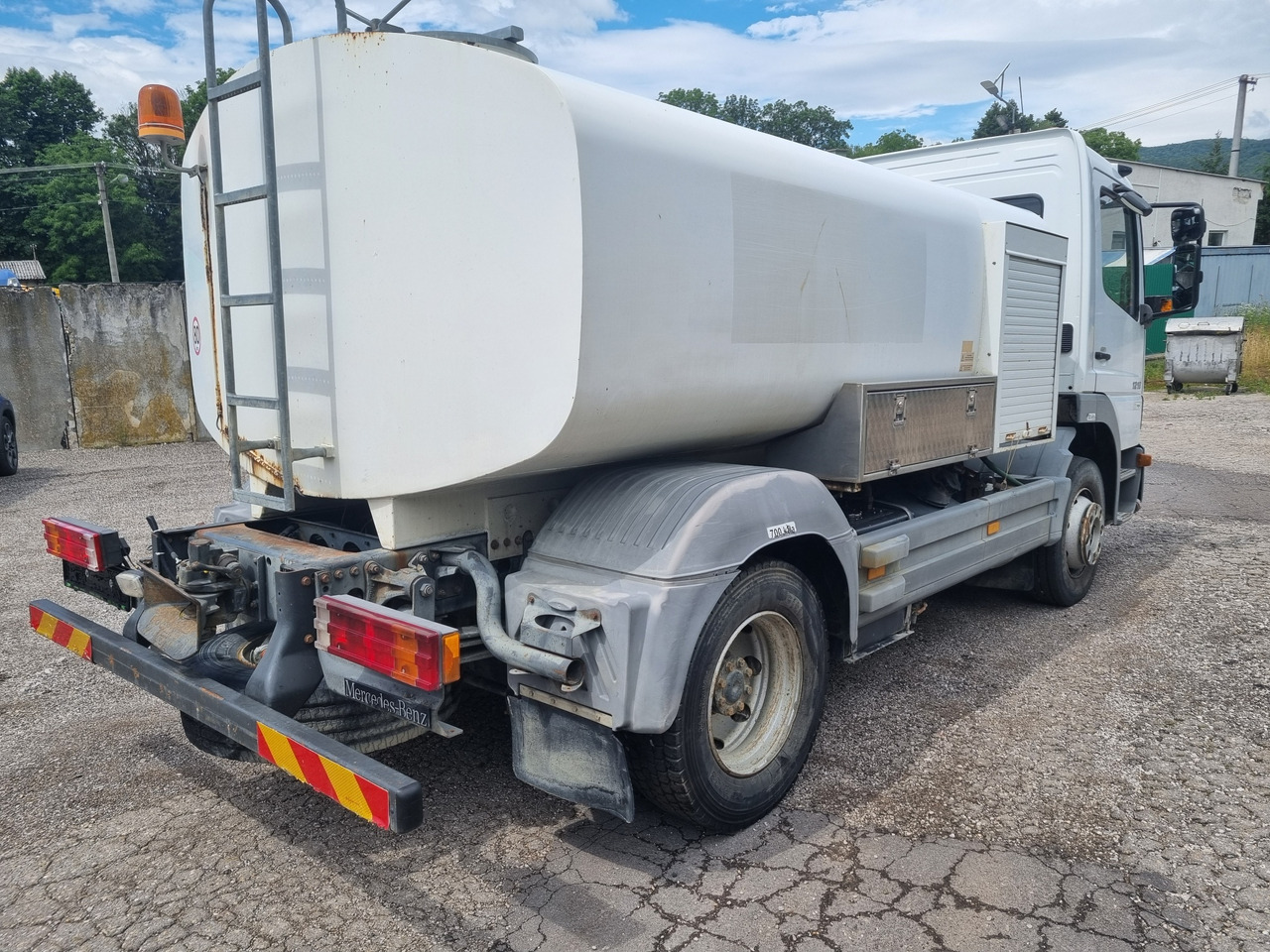 MERCEDES-BENZ ATEGO 1218 water cistern + pressure pump 20 BAR - Камион цистерна: снимка 4 MERCEDES-BENZ ATEGO 1218 water cistern + pressure pump 20 BAR - Камион цистерна: снимка 4