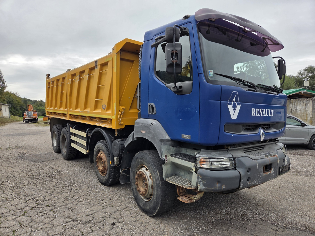 RENAULT KERAX 420.40 PR 8X4 3way tipper Bordamtik - Самосвал камион: снимка 3 RENAULT KERAX 420.40 PR 8X4 3way tipper Bordamtik - Самосвал камион: снимка 3