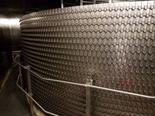 Машина за ХВП Frigoscandia spiralfreezer GCM106-08-40-40 NS-CR: снимка 14 Машина за ХВП Frigoscandia spiralfreezer GCM106-08-40-40 NS-CR: снимка 14