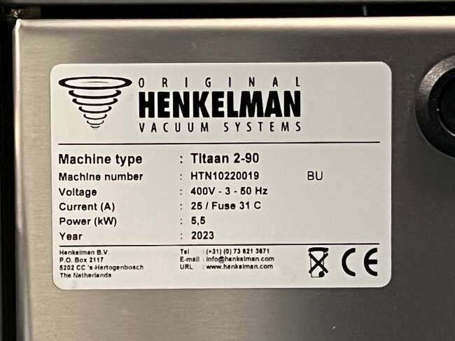Машина за опаковане Henkelman automatic vacuum line Titaan 2-90: снимка 10