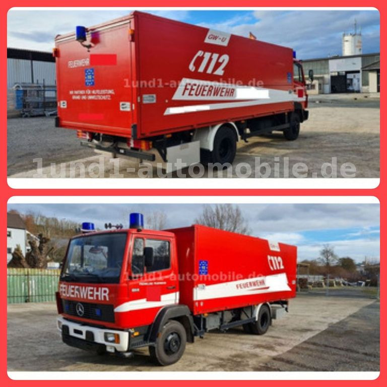Mercedes-Benz 814 Feuerwehr GWG Edelstahl nur orig. 16.200km 814 Feuerwehr GWG Edelstahl nur orig. 16.200km - Пожарна кола: снимка 2 Mercedes-Benz 814 Feuerwehr GWG Edelstahl nur orig. 16.200km 814 Feuerwehr GWG Edelstahl nur orig. 16.200km - Пожарна кола: снимка 2