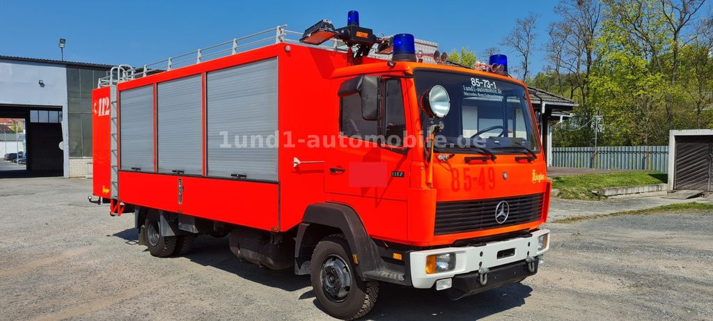 Mercedes-Benz 817 Feuerwehr GWG Nur 9.650 orig. Km 817 Feuerwehr GWG Nur 9.650 orig. Km - Пожарна кола: снимка 2 Mercedes-Benz 817 Feuerwehr GWG Nur 9.650 orig. Km 817 Feuerwehr GWG Nur 9.650 orig. Km - Пожарна кола: снимка 2