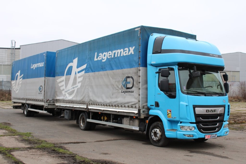 DAF LF 260 FA + G.T.S. PJT 10N (2022) - Камион с брезент: снимка 1 DAF LF 260 FA + G.T.S. PJT 10N (2022) - Камион с брезент: снимка 1