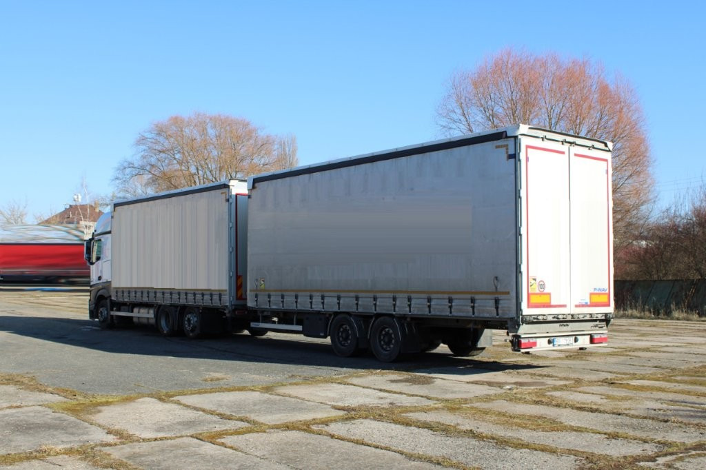 Mercedes-Benz Actros 2542 - Камион с брезент: снимка 4 Mercedes-Benz Actros 2542 - Камион с брезент: снимка 4