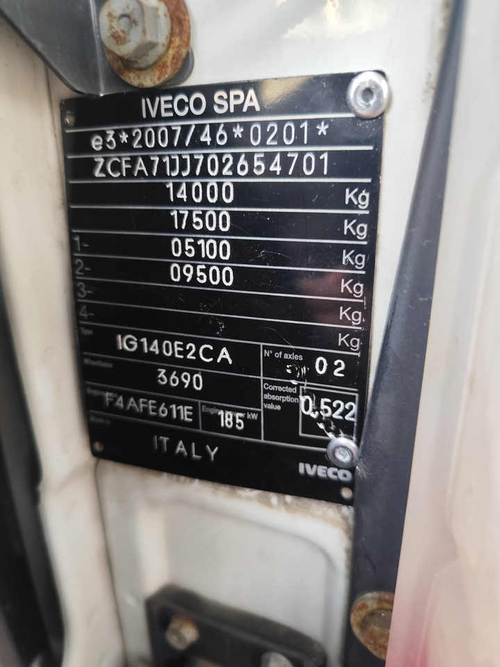 IVECO EUROCARGO 140-250 - Камион с кран: снимка 2 IVECO EUROCARGO 140-250 - Камион с кран: снимка 2