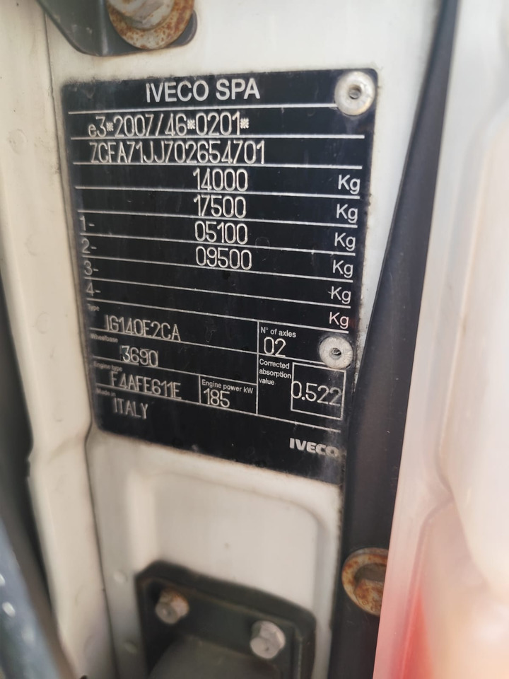 IVECO EUROCARGO 140-250 - Шаси кабина: снимка 2 IVECO EUROCARGO 140-250 - Шаси кабина: снимка 2