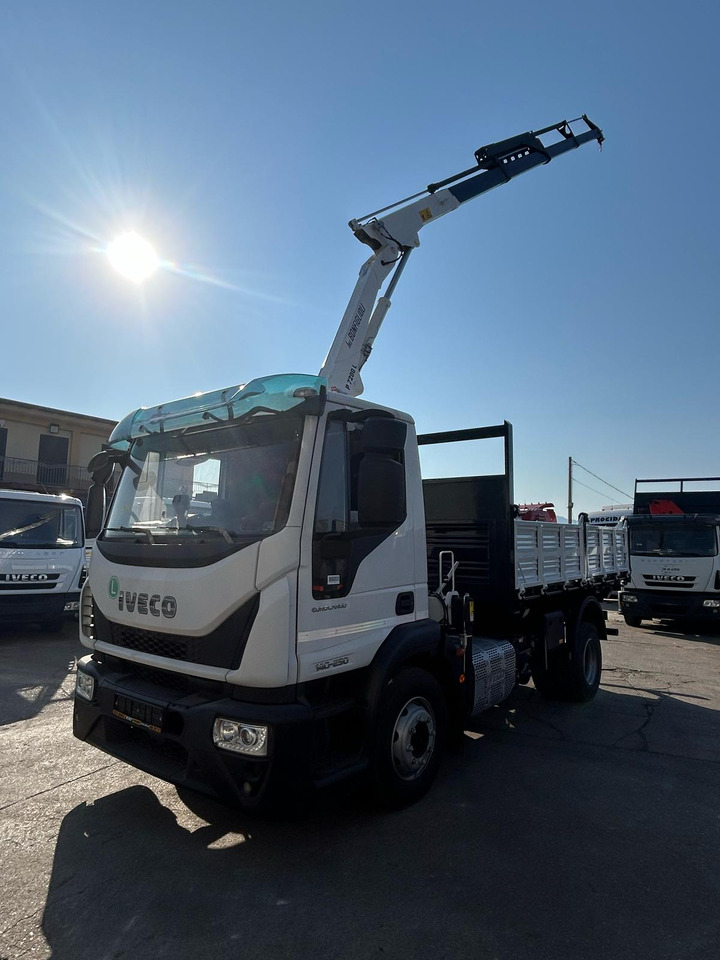 IVECO EUROCARGO 140-250 - Камион с кран: снимка 1 IVECO EUROCARGO 140-250 - Камион с кран: снимка 1