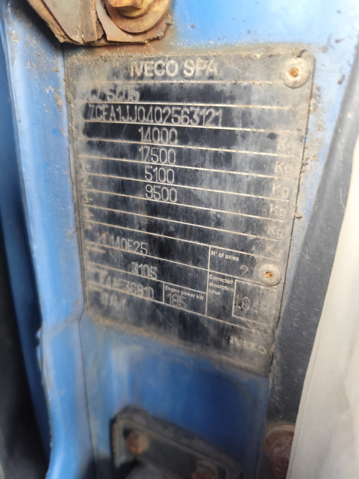 IVECO EUROCARGO 140E25 - Шаси кабина: снимка 2 IVECO EUROCARGO 140E25 - Шаси кабина: снимка 2