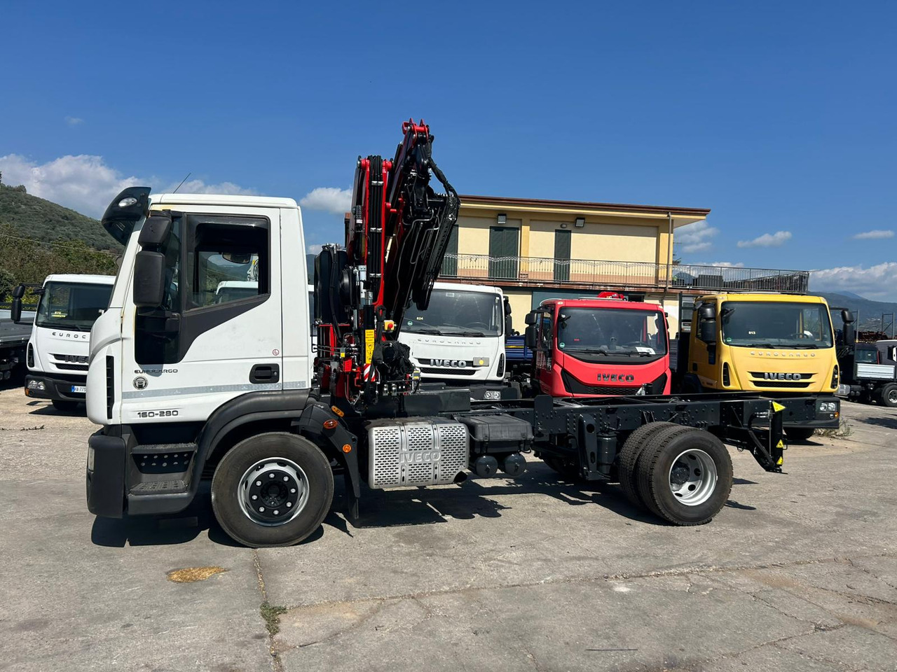 IVECO EUROCARGO 160-280 - Камион с кран, Камион с кран: снимка 3 IVECO EUROCARGO 160-280 - Камион с кран, Камион с кран: снимка 3