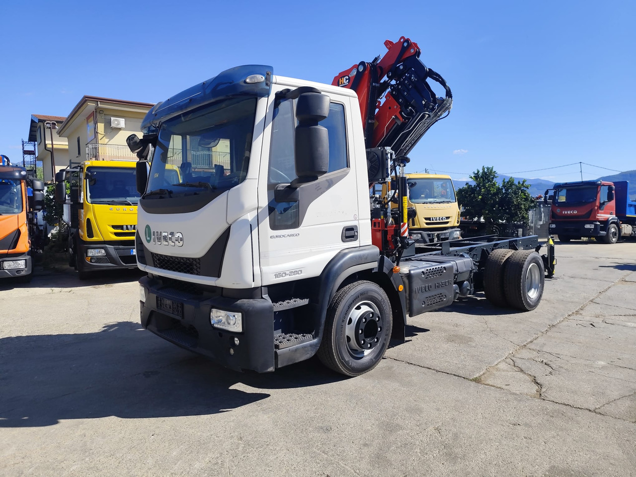 IVECO EUROCARGO 160-280 - Самосвал камион, Камион с кран: снимка 1 IVECO EUROCARGO 160-280 - Самосвал камион, Камион с кран: снимка 1