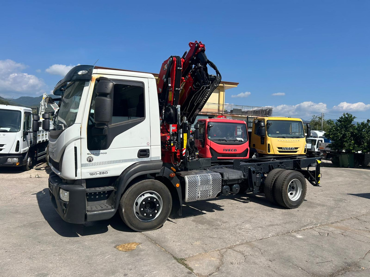 IVECO EUROCARGO 160-280 - Камион с кран, Камион с кран: снимка 4 IVECO EUROCARGO 160-280 - Камион с кран, Камион с кран: снимка 4
