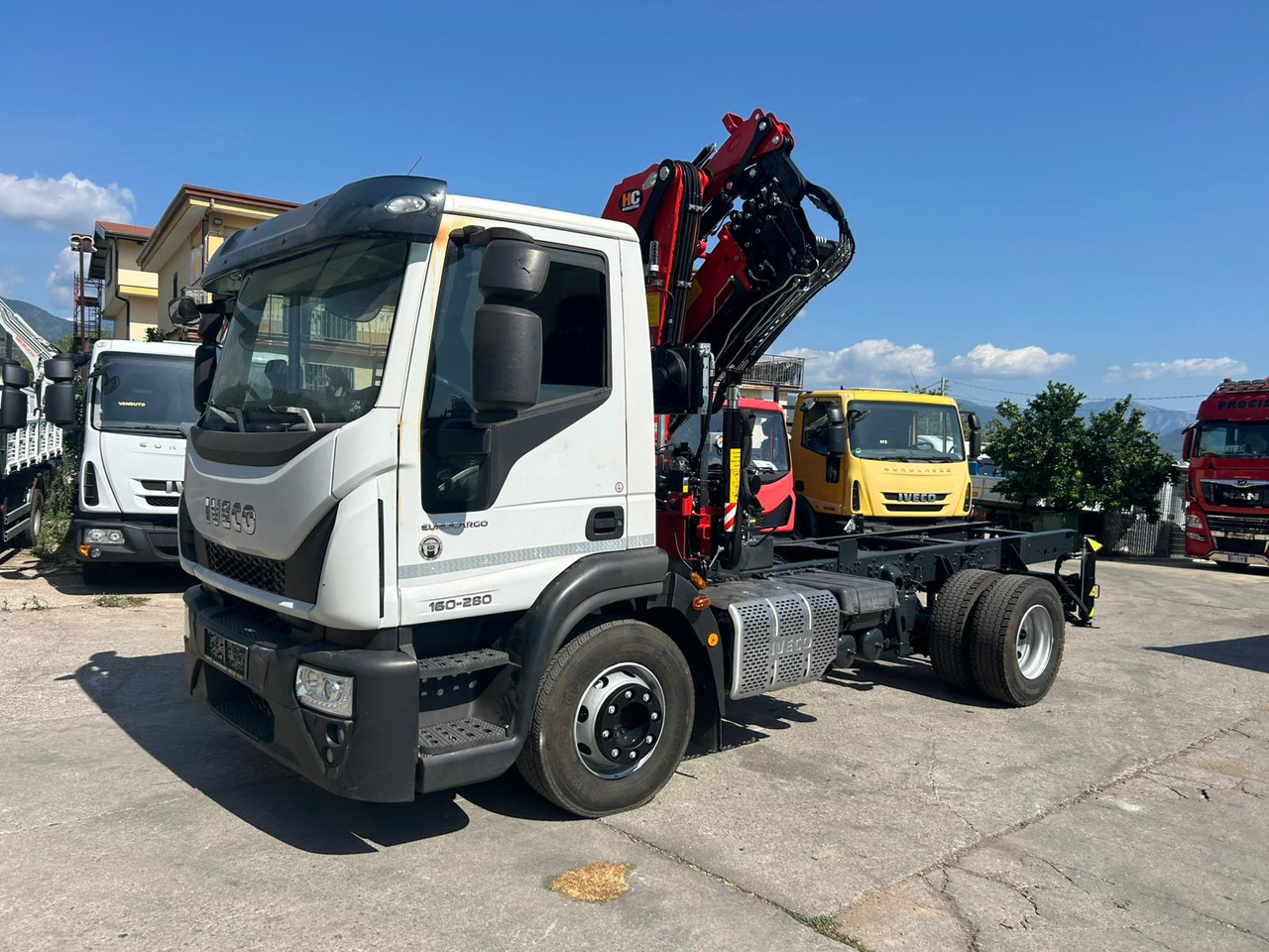 IVECO EUROCARGO 160-280 - Камион с кран, Камион с кран: снимка 5 IVECO EUROCARGO 160-280 - Камион с кран, Камион с кран: снимка 5