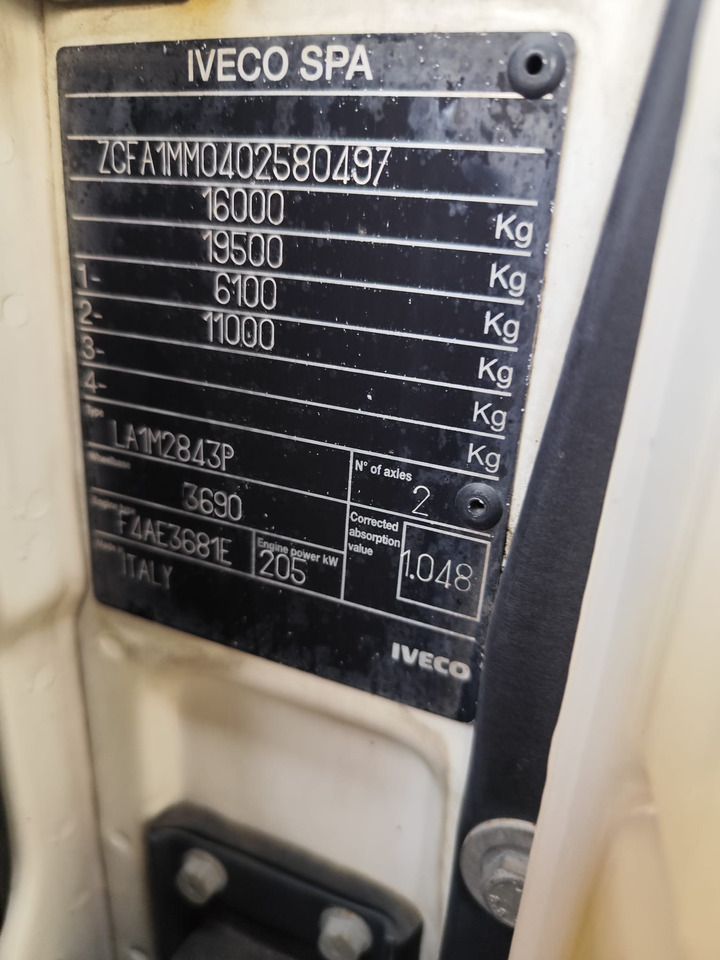 Камион с кран IVECO EUROCARGO 160E28: снимка 7