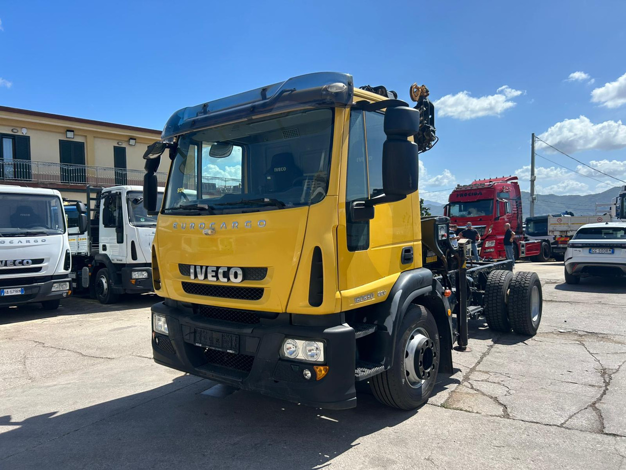 Камион с кран IVECO EUROCARGO 160E30: снимка 7