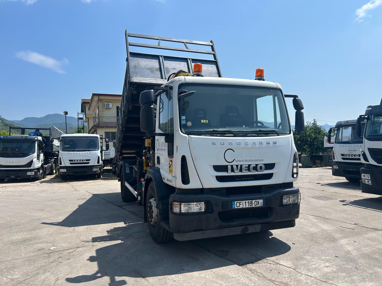 IVECO EUROCARGO 180E30 - Самосвал камион, Камион с кран: снимка 4 IVECO EUROCARGO 180E30 - Самосвал камион, Камион с кран: снимка 4